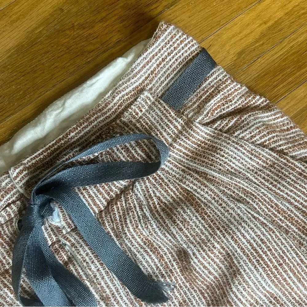 Revolve Free People Light at Sunrise Crop Pants (gray belt version)